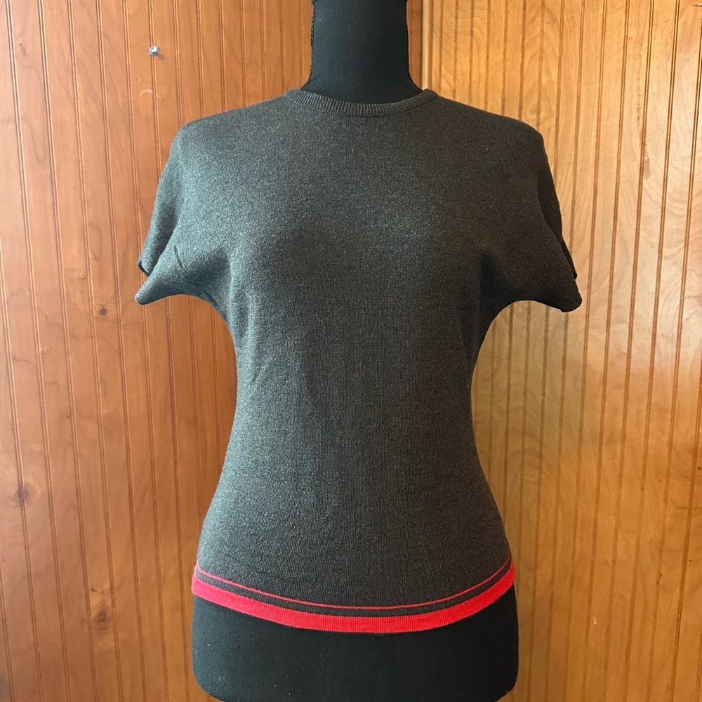 Vintage 100% Wool Dolman Top